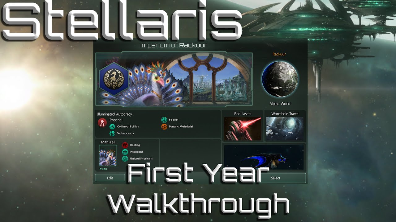 Stellaris Tutorial 06 - First Year Walkthrough