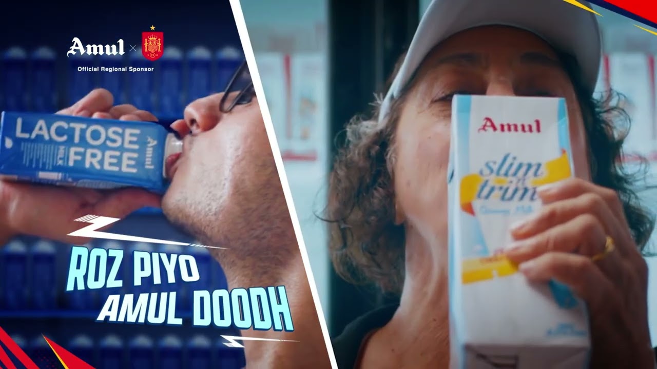 Amul Milk x FIFA Spain 2026