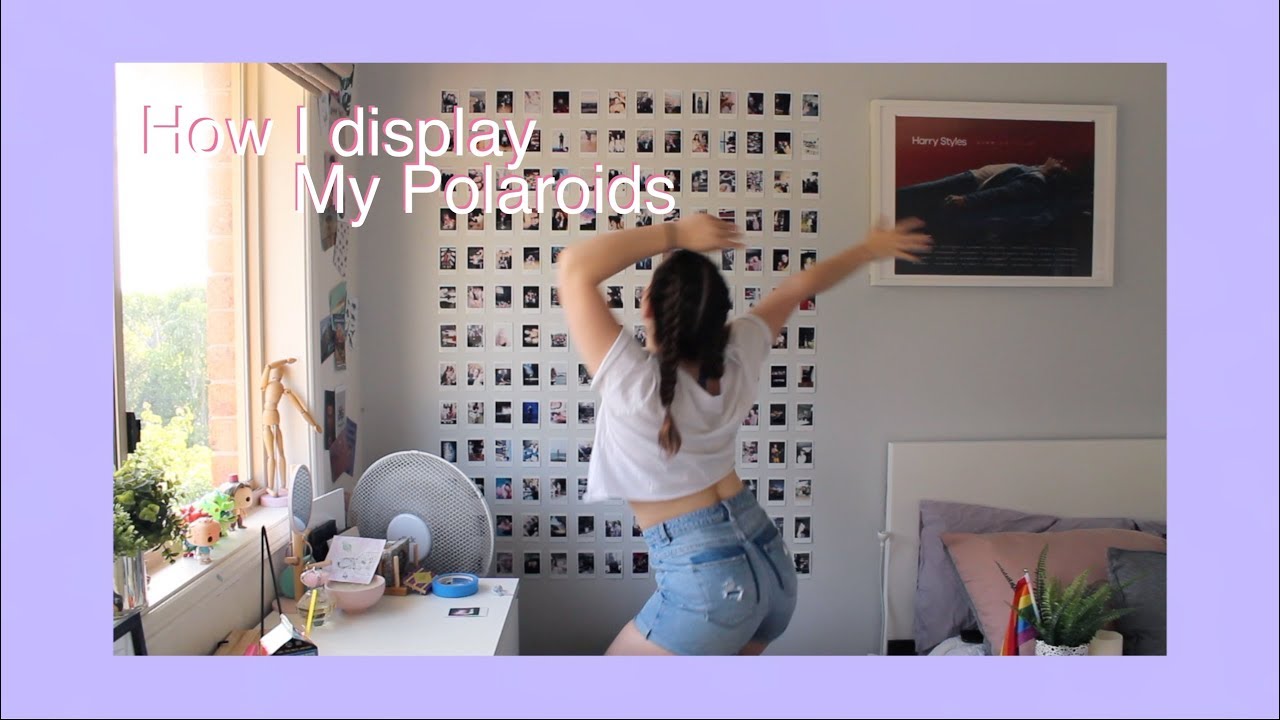 How I display my Polaroids *EXTRA AF*