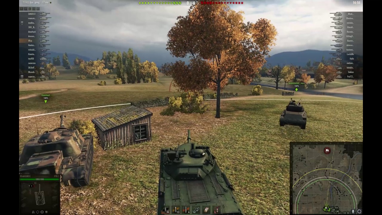 ASMR šeptané replaye World of Tanks #4/ASMR whispering replay World of Tanks #4