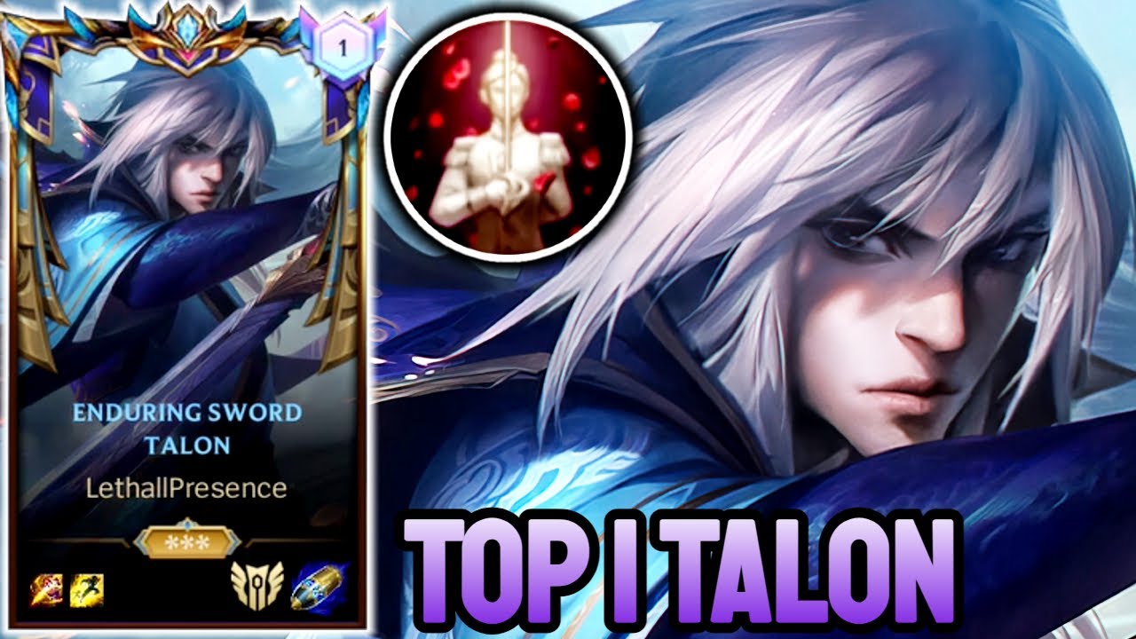 WILD RIFT TALON - TOP 1 TALON GAMEPLAY - CHALLENGER RANKED