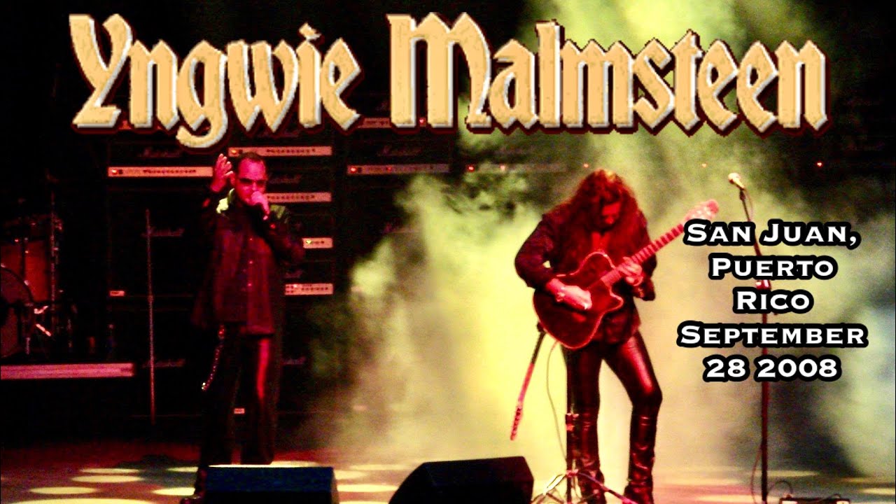 Yngwie Malmsteen (Ripper Owens) - Rising Force - Demon Driver - Badinerie - San Juan, Puerto Rico 08