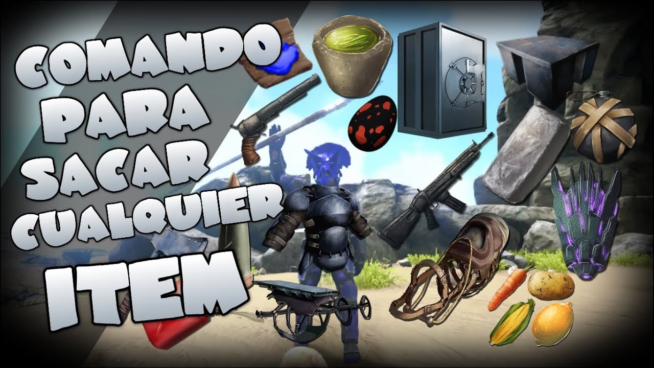 Comando para sacar items - Ark Survival Evolved xbox one