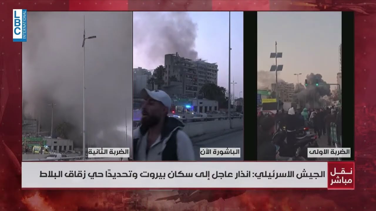 تغطية مباشرة للحرب في لبنان