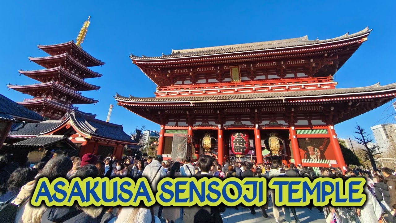 KUIL TERBESAR DI TOKYO, JEPANG🛕🇯🇵