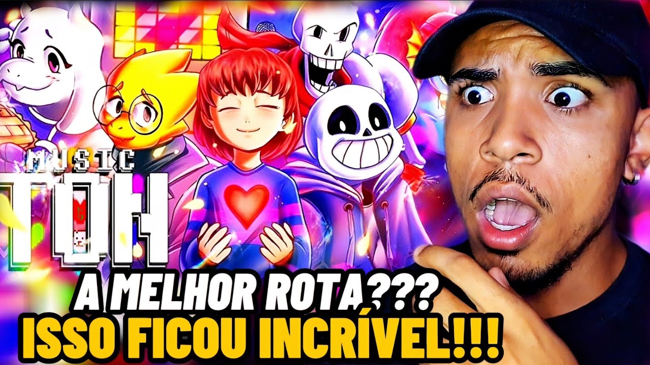 (PRECISO JOGAR ISSO!!!) PAPYRUS DA BATATA : Determinação | Undertale (Pacifista) • React