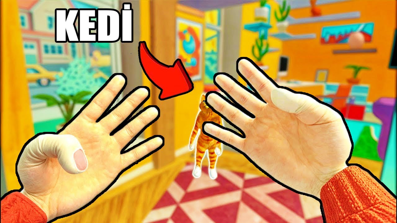 BABAANNEME D&Ouml;N&Uuml;Ş&Uuml;P KEDİYİ D&Ouml;VD&Uuml;M! I Am CAT VR