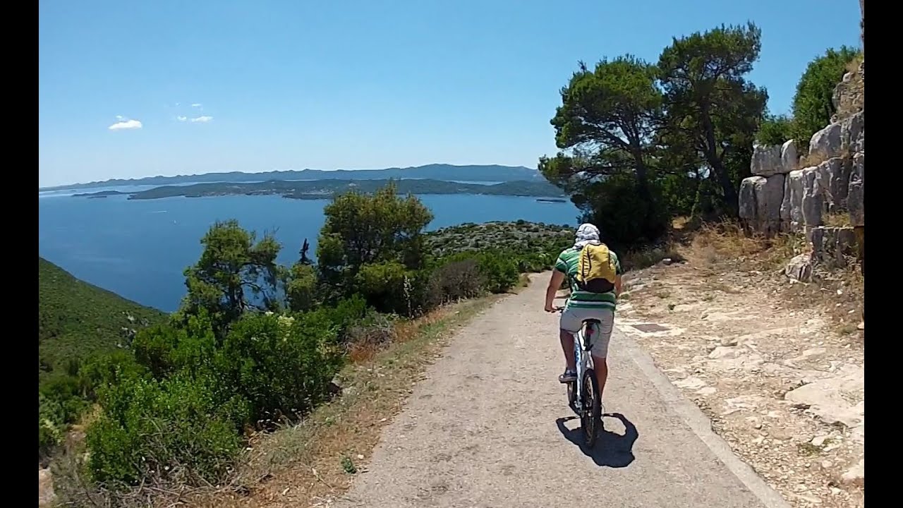 Ugljan Island, Croatia, Biking