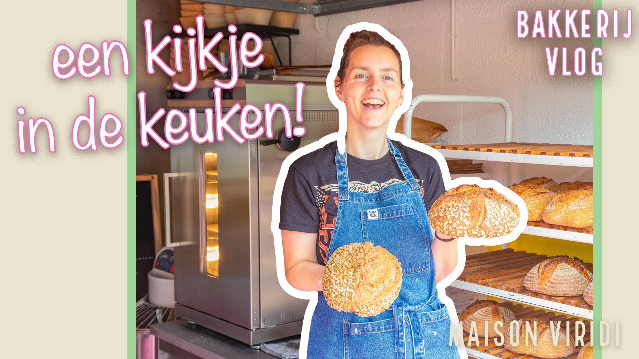 Microbakkerij Vlog #16 | Classic sourdough recept + dough day chaos 😅