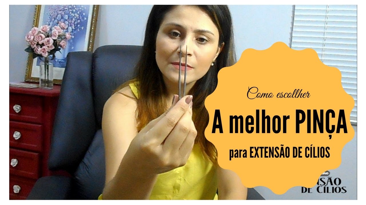 Qual a Melhor PINÇA para fazer Extensão de Cílios???