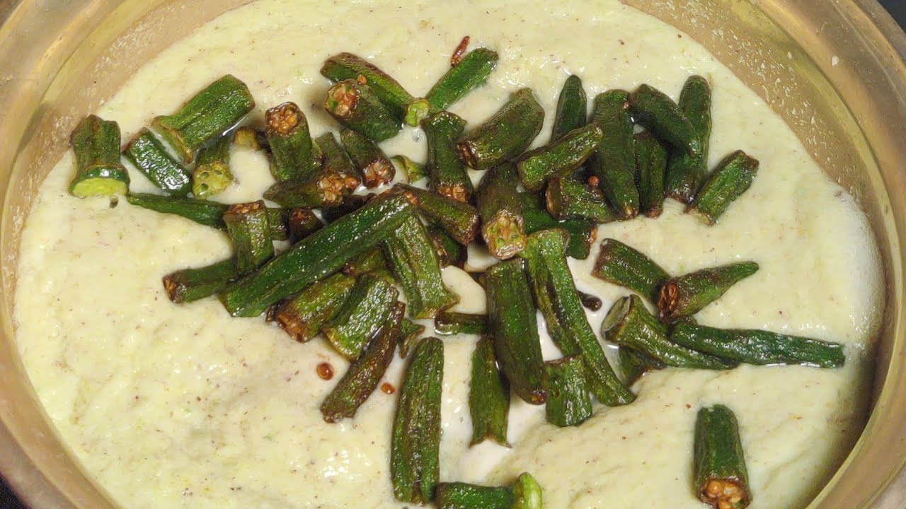Vendakkai Mor Kuzhambu recipe | Ladies finger buttermilk curry . Morkuzhambu !WATCH IN FULL SCREEN!