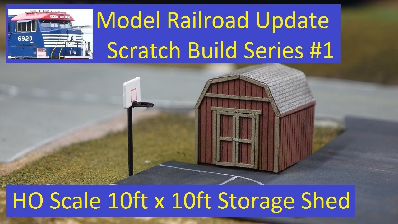 Scratch Build #1: 10ft x10ft Storage Shed