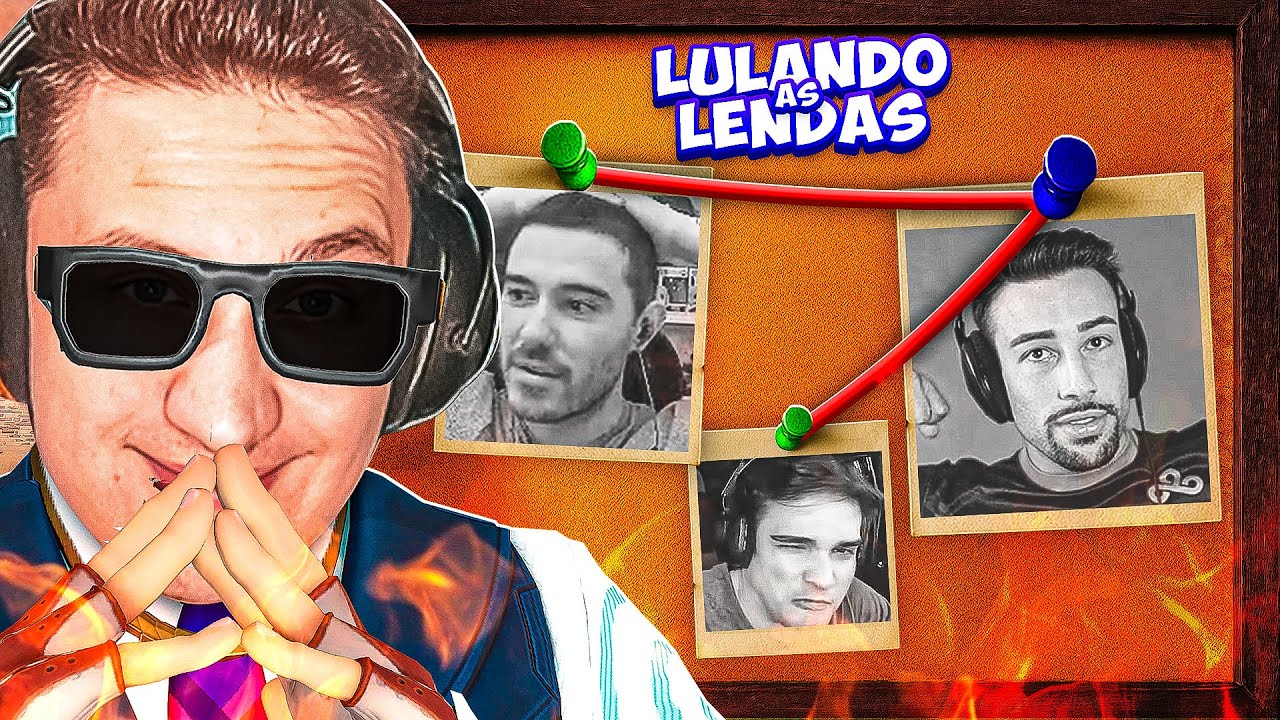 CAÇANDO OS STREAMERS NA RANKED UM POR UM - LULANDO AS LENDAS #60