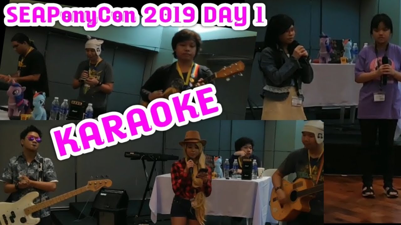 SEAPonyCon 2019 Day 1 - Karaoke with Winter Wrap Up, Perfect Pear Song, Alone in the Universe 4/4