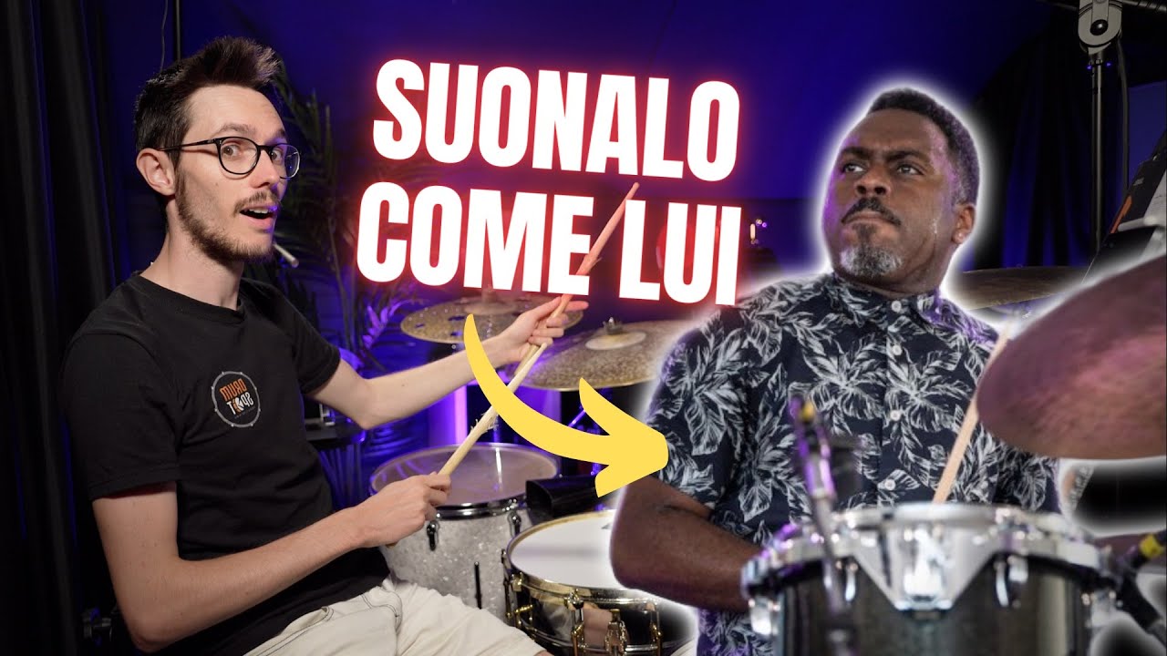 SUONARE un GROOVE LINEAR come NATE SMITH - Imparare dai GRANDI BATTERISTI