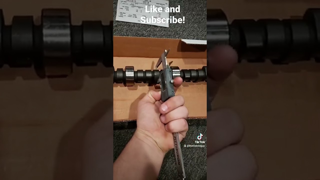 How To Measure Your Cam Lift! #shorts #engine