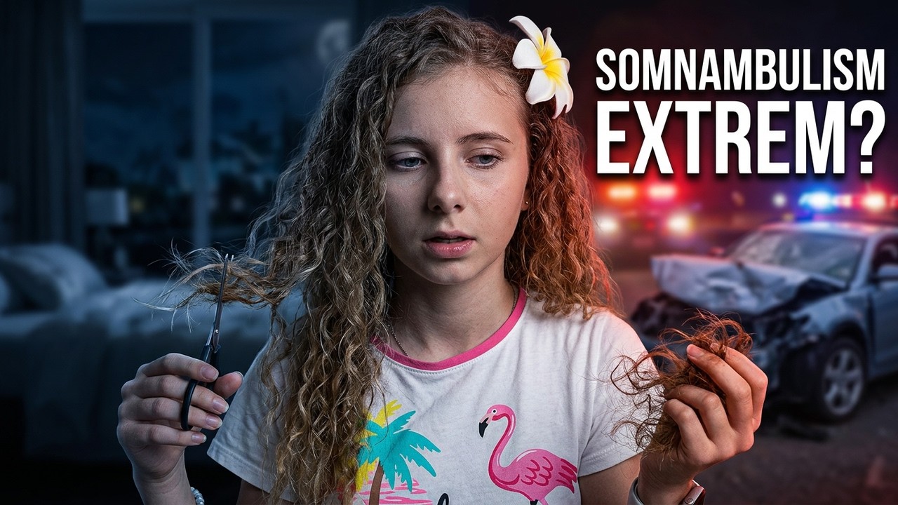😴 Melissa și-a TĂIAT PĂRUL 💇&zwj;♀️ și a făcut ACCIDENT cu MAȘINA 🤷&zwj;♀️ E SOMNAMBULĂ 🌗