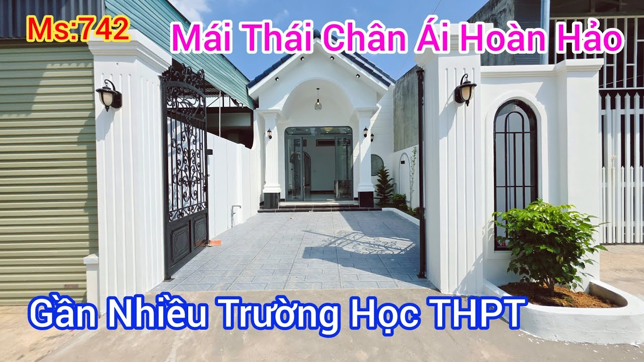 Cần Bán Căn Mái Thái Vị Trí Trung Tâm Gần Trường THPT Chuyên Hoàng Lê Kha | Nhà Đất Tây Ninh