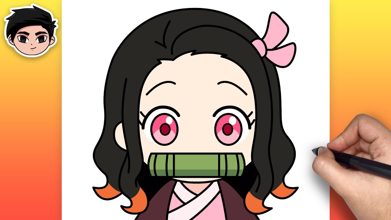 How To Draw NEZUKO Chibi | Demon Slayer - Easy Step By Step For Beginners