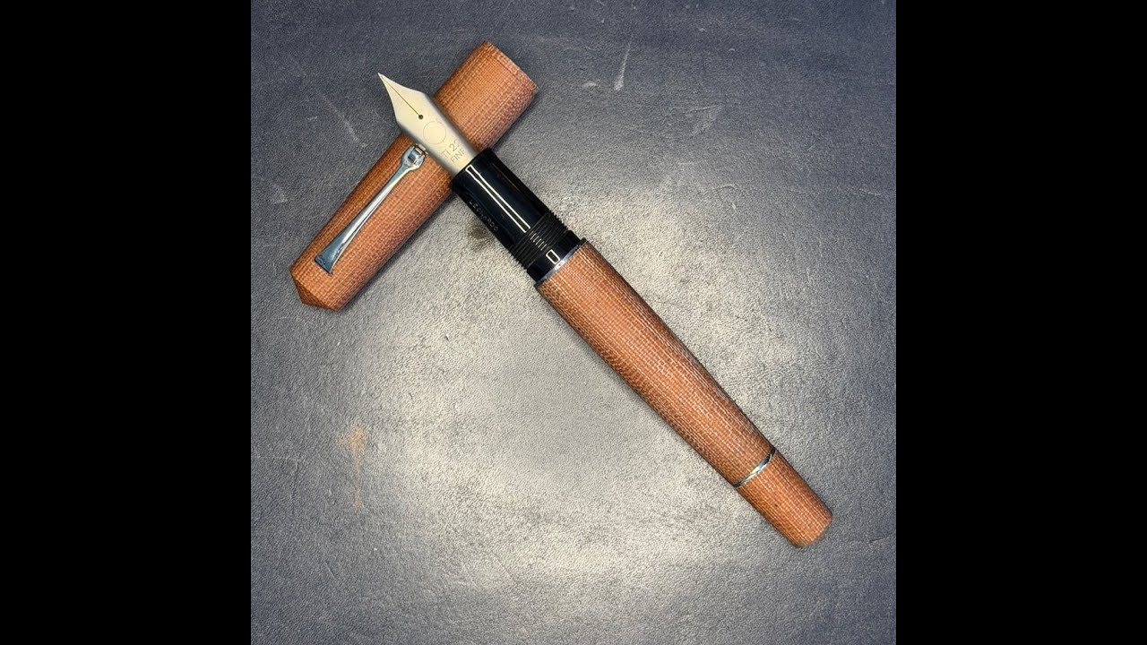 New Pen Day - Leonardo x Stilo & Stile MGZ in Light Brown Micarta