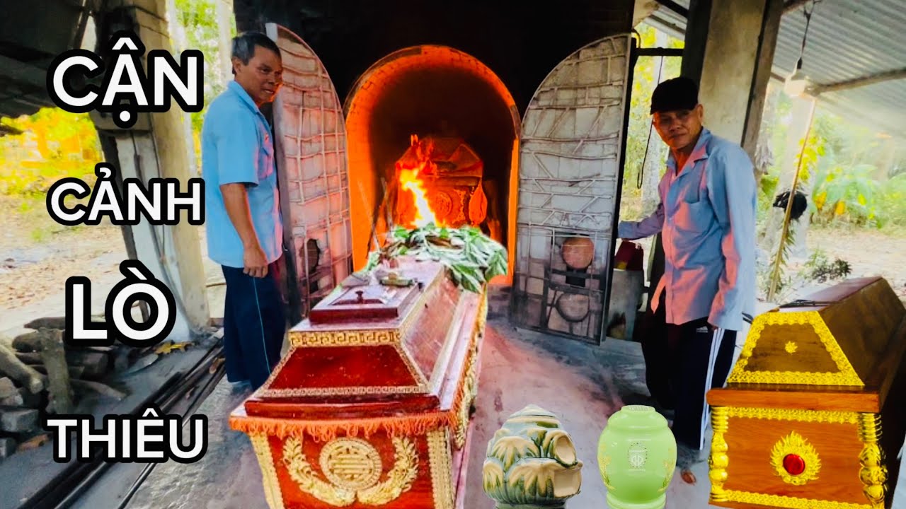 Cận Cảnh Qúa Trình Hỏa Táng Tại Lò Thiêu Chùa Khmer