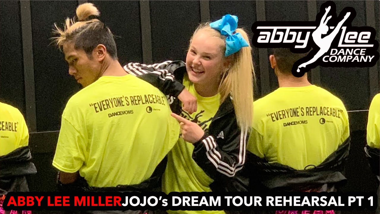 Jojo's DREAM Tour Rehearsal Part 1 l Abby Lee Miller