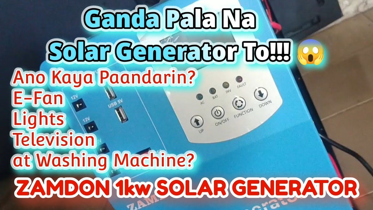 Assemble Tayo! Portable Solar Generator Ganda Pala Laman Nito😱 #share #solarinstaller #solarenergy