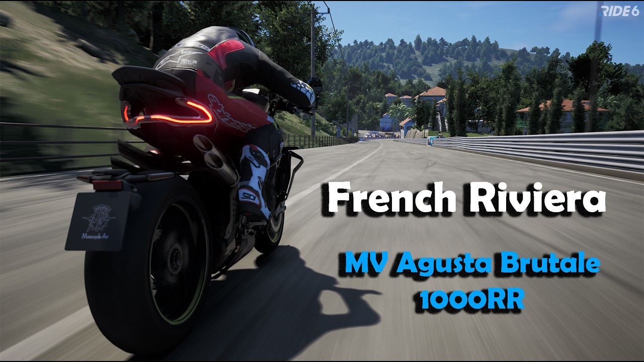 Ride 6 – MV Agusta Brutale 1000RR Top Speed Run at French Riviera | 4K