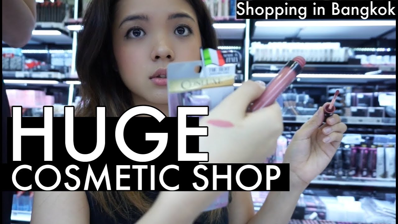 Shopping In Bangkok : H&M, Famous Thai Cosmetic Shop