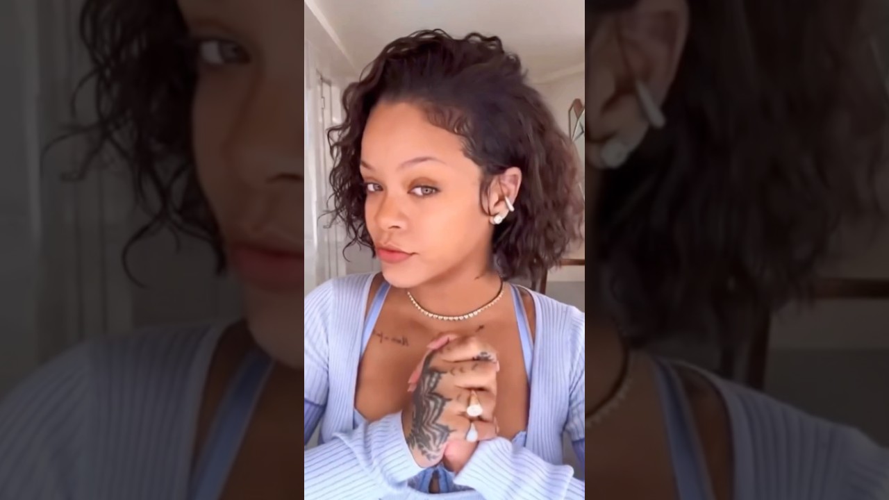 Rihanna&rsquo;s 2025 Skincare Routine! 🧼🫧 #youtubeshorts #rihanna #fenty
