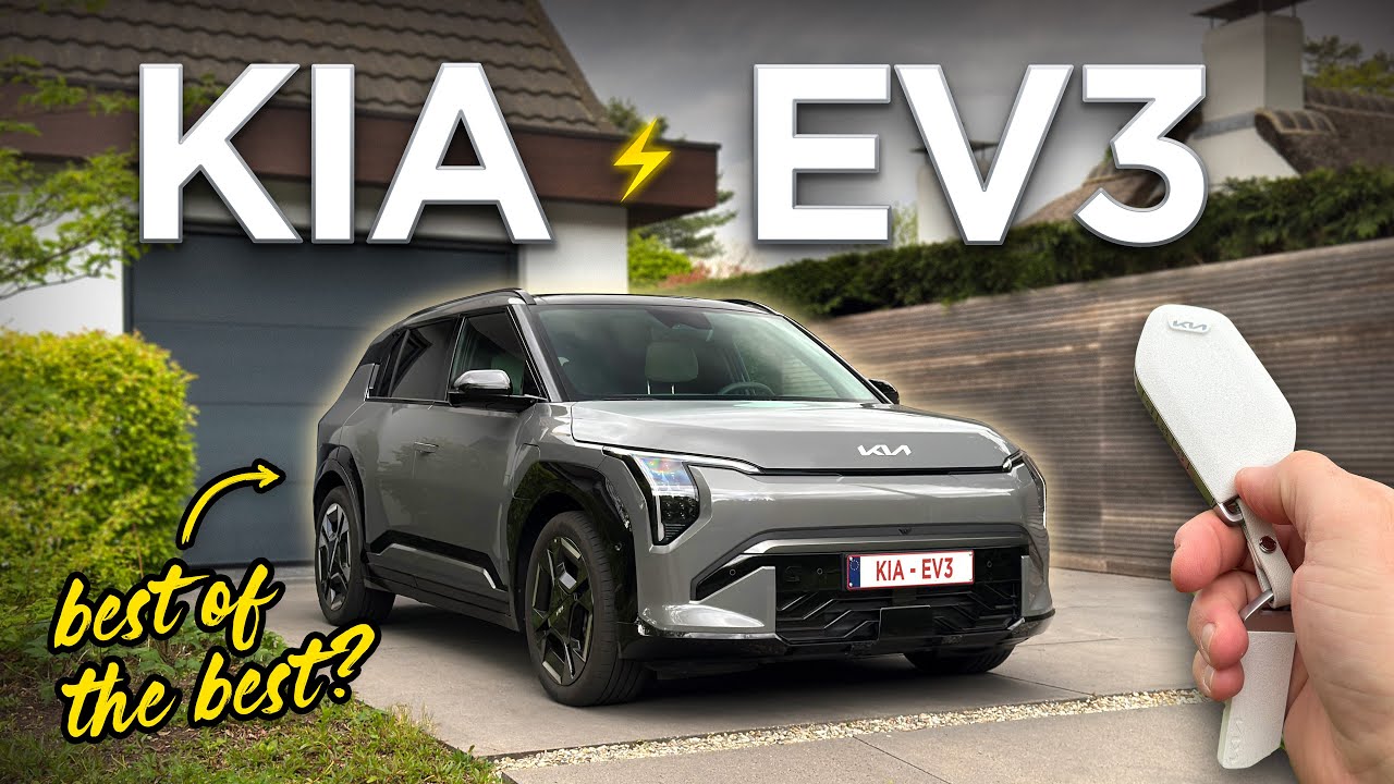 2025 KIA EV3 (204 л.с.) &mdash; тест-драйв и обзор!