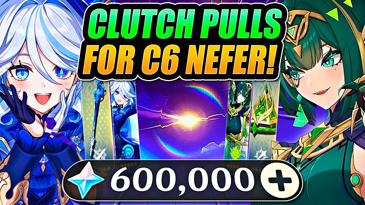 MASSIVE VIEWER SUMMONS! Over 3,500+ Pulls For NEFER Because She's BEAUTIFUL (Genshin Impact)