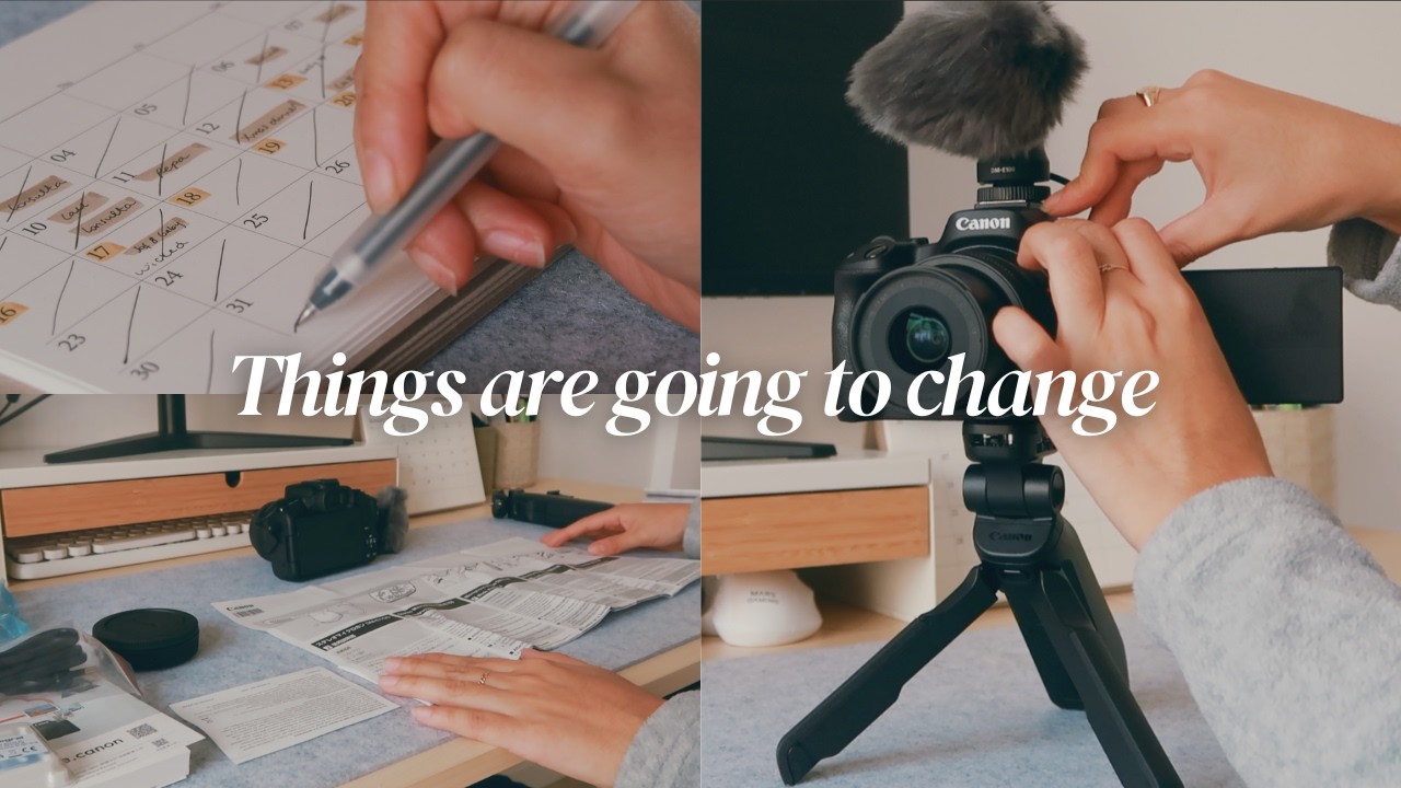 I’m Back! Reflecting on 2024, Why I Left, and My Plans for 2025 📹✨ Unboxing the Canon R50