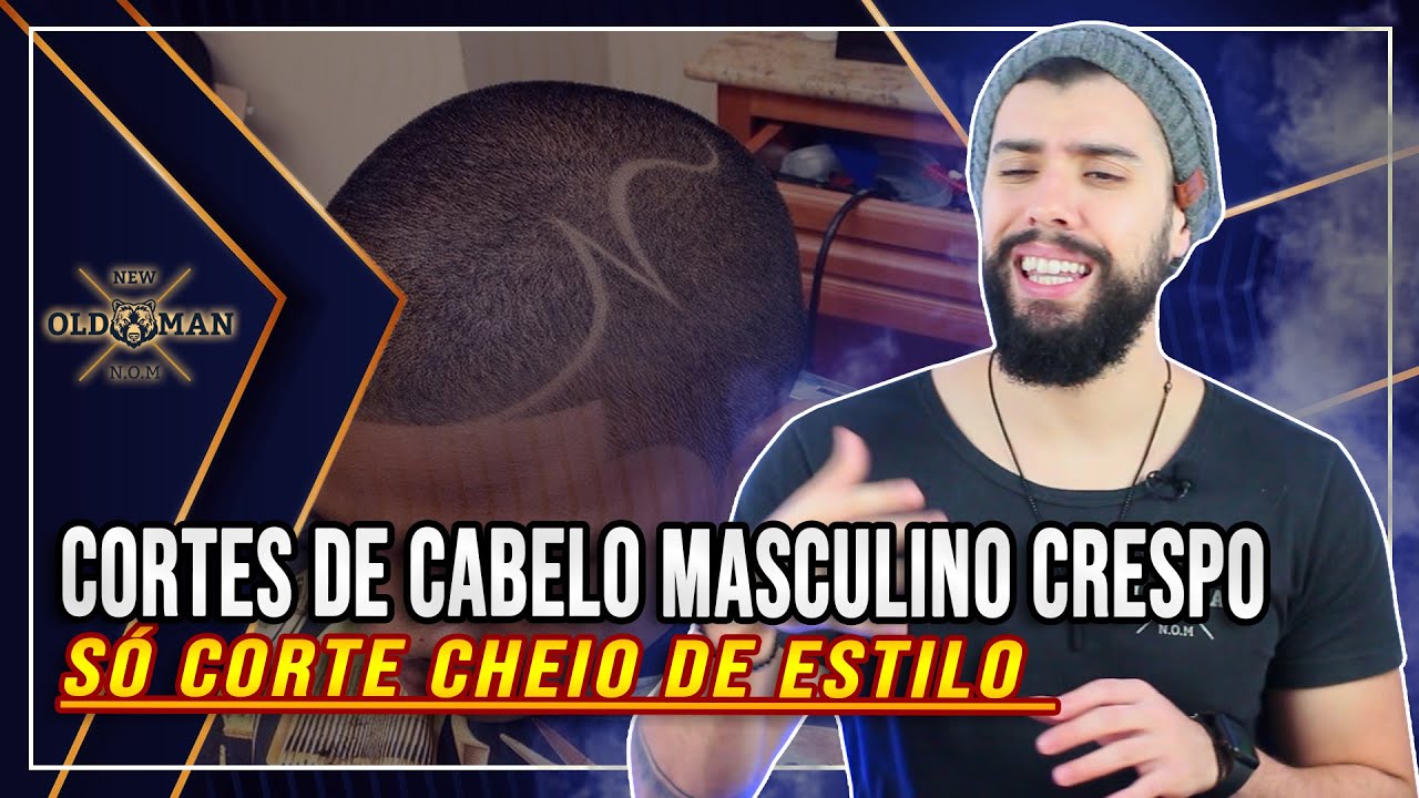 Estilos e Cortes de Cabelo Masculino Crespo Para 2023 | New Old Man