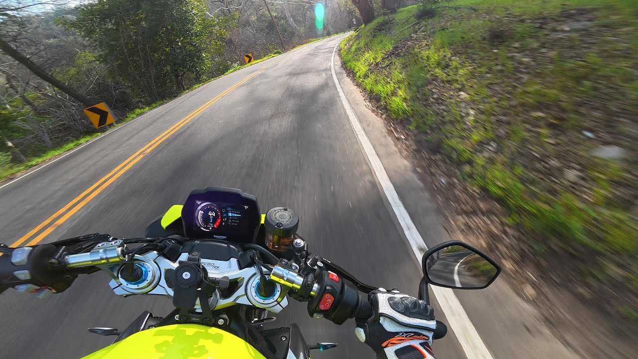 Ohlins EC3 Suspension Setup During Break In Miles - 2026 Speed Triple 1200 RX 
