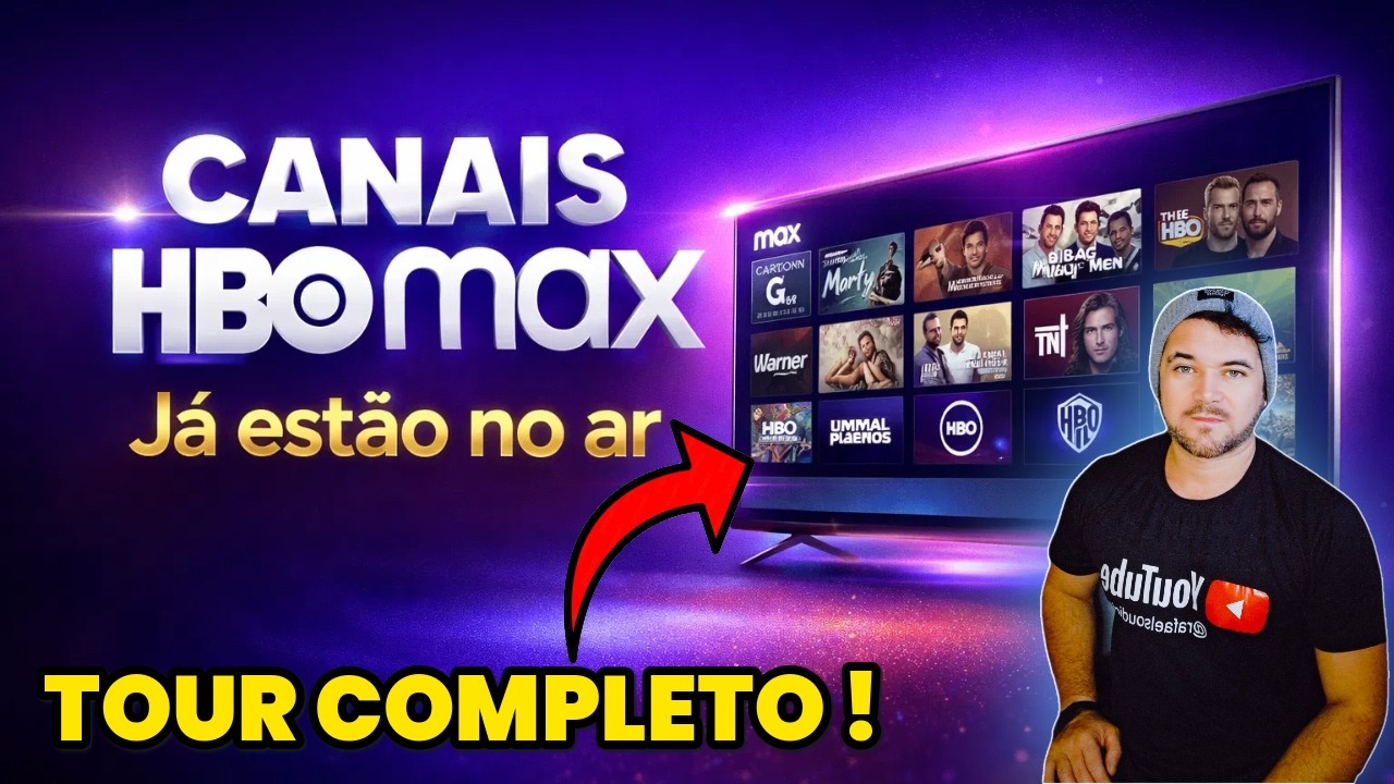 Novos CANAIS HBO MAX Já estão no Ar | TOUR COMPLETO!