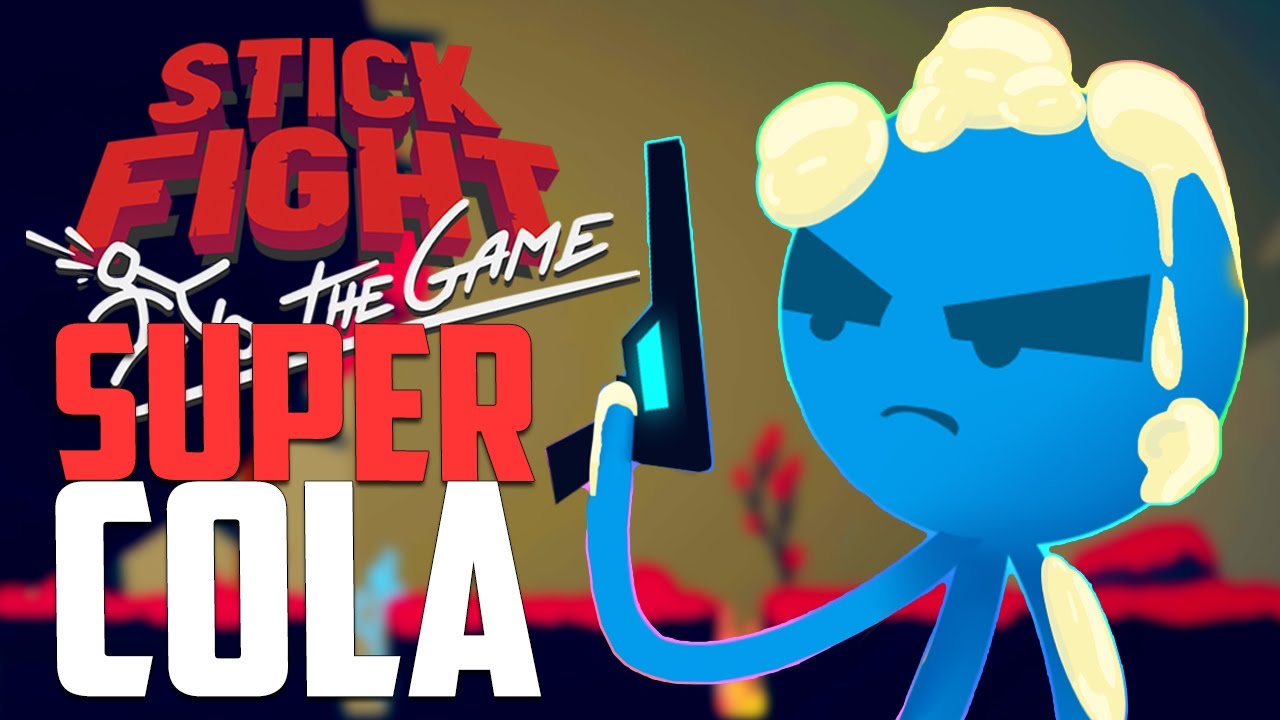 Stick Fight mas Usaram COLA em tudo!