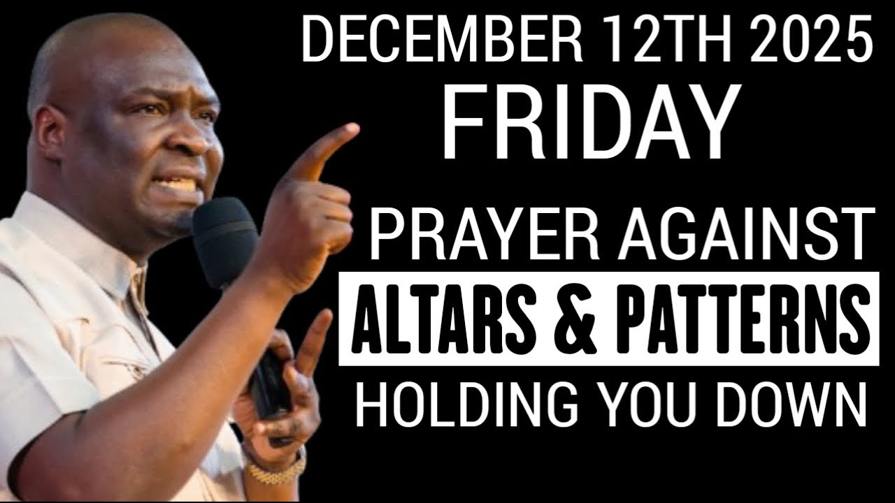 {Friday, December 12th 2025} Destroy Altars Stagnation & Spirit of Delay | Apostle Joshua Selman