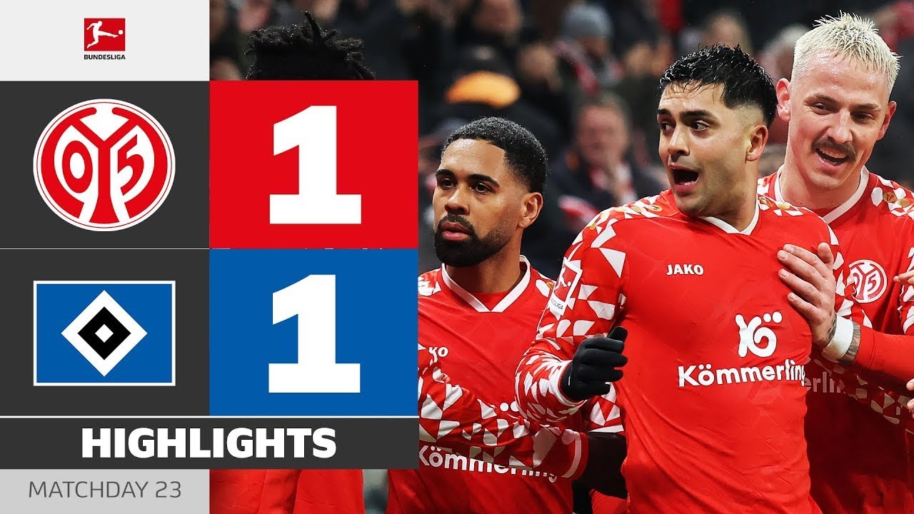 Amiri Strikes Again! | MAINZ 05 - HAMBURGER SV | Highlights | Matchday 23 – Bundesliga 2025/26