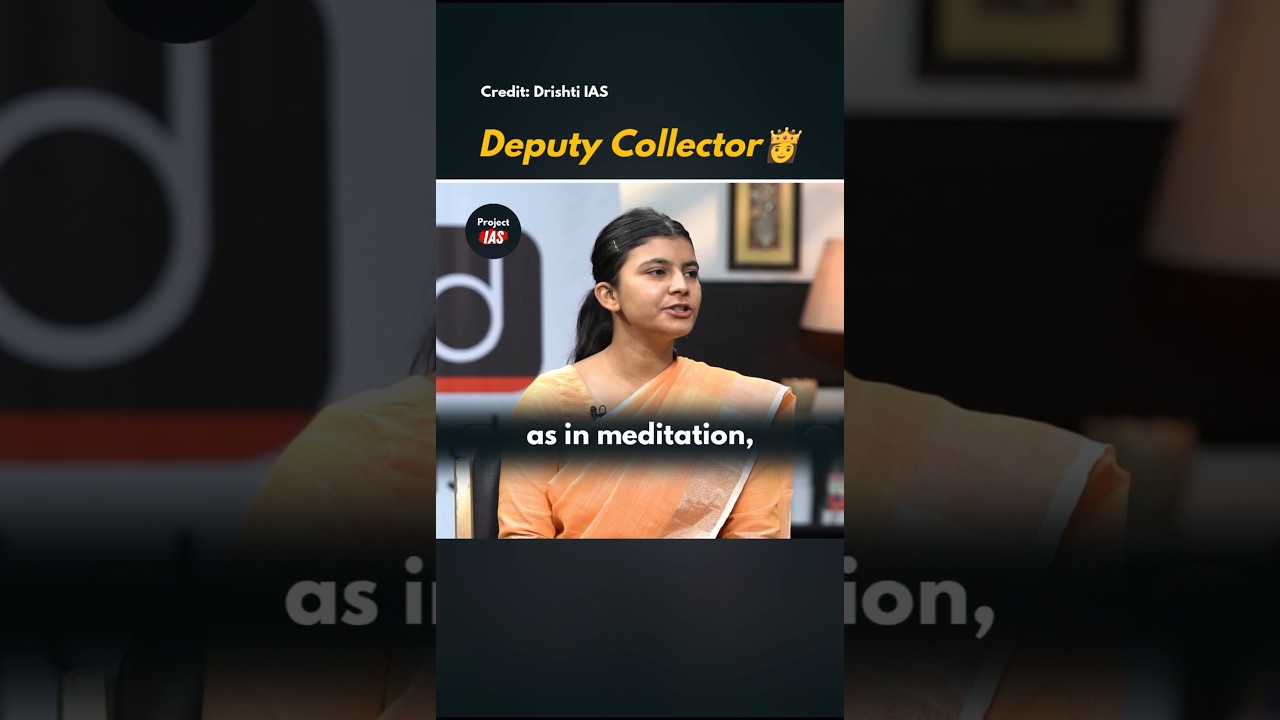 She Is A Deputy Collector Now 👑 UPSC Interview | IAS Aspirants