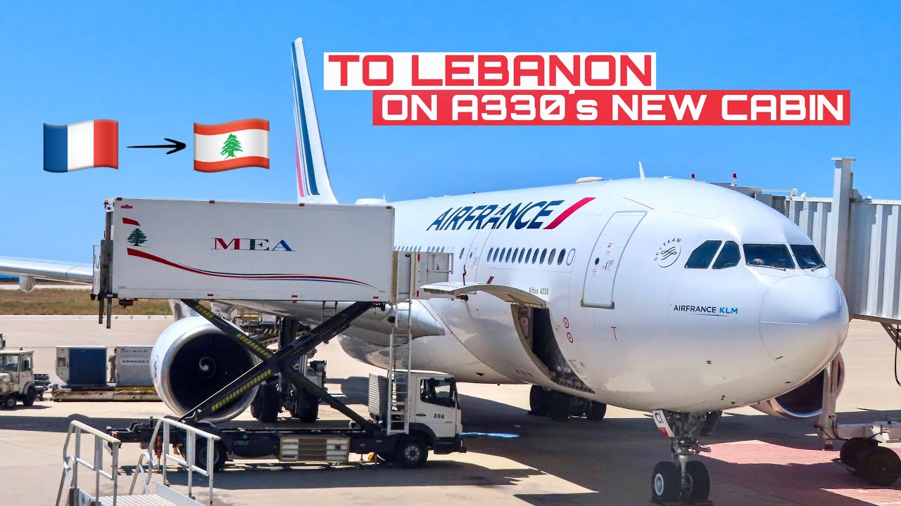 Air France | Paris 🇫🇷 to Beirut 🇱🇧 | Airbus A330 | The Flight Experience