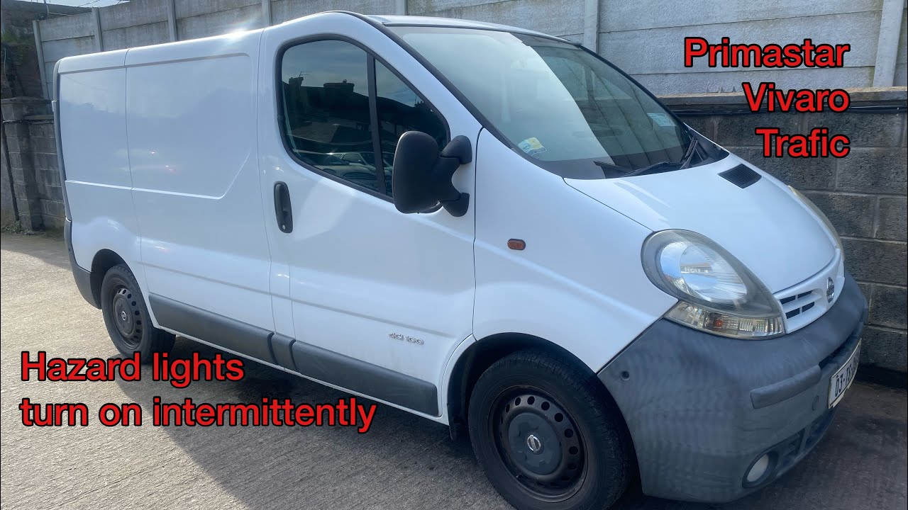 Аварийные огни Primastar/Trafic/Vivaro периодически включаются