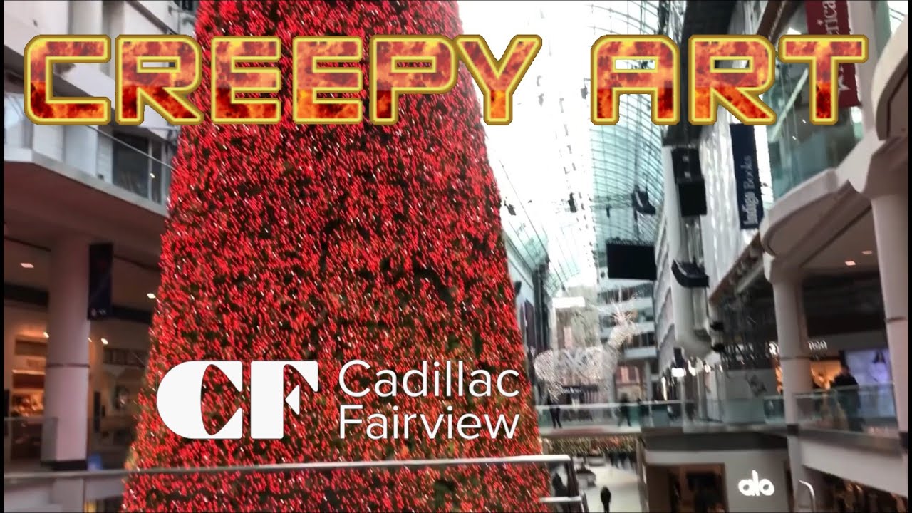114 Creepy Art by Cadillac Fairview th black towers TD centre & why they don&rsquo;t like small businesses