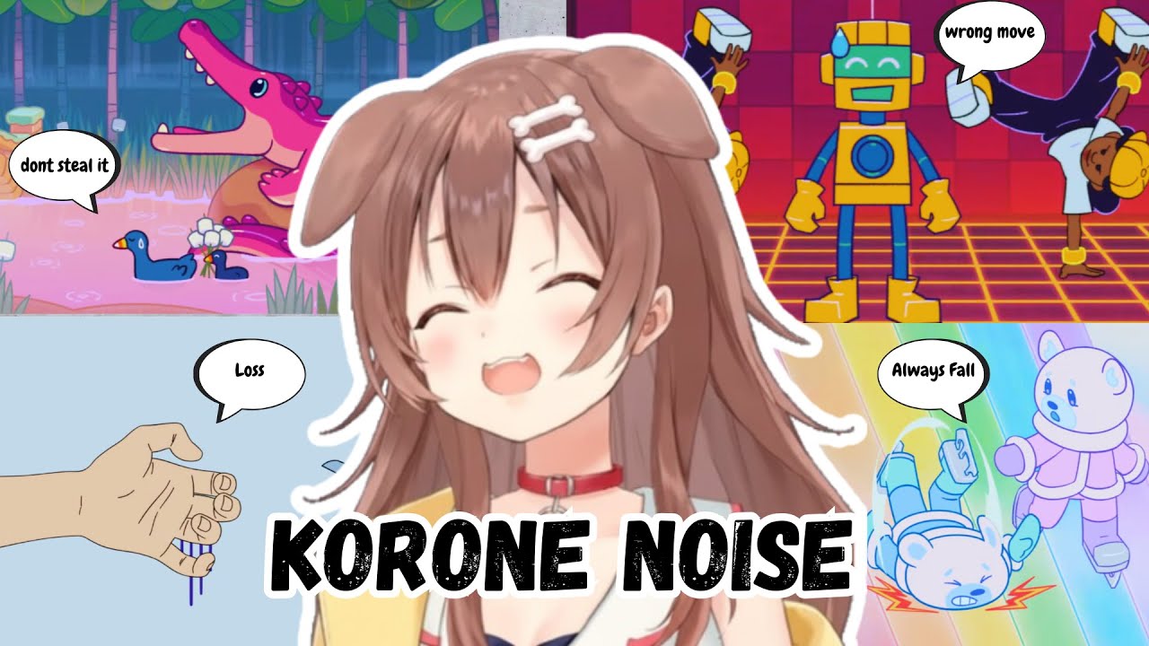The Absolute Peak Of Chaotic Dog Noises | Inugami Korone Bits & Bops