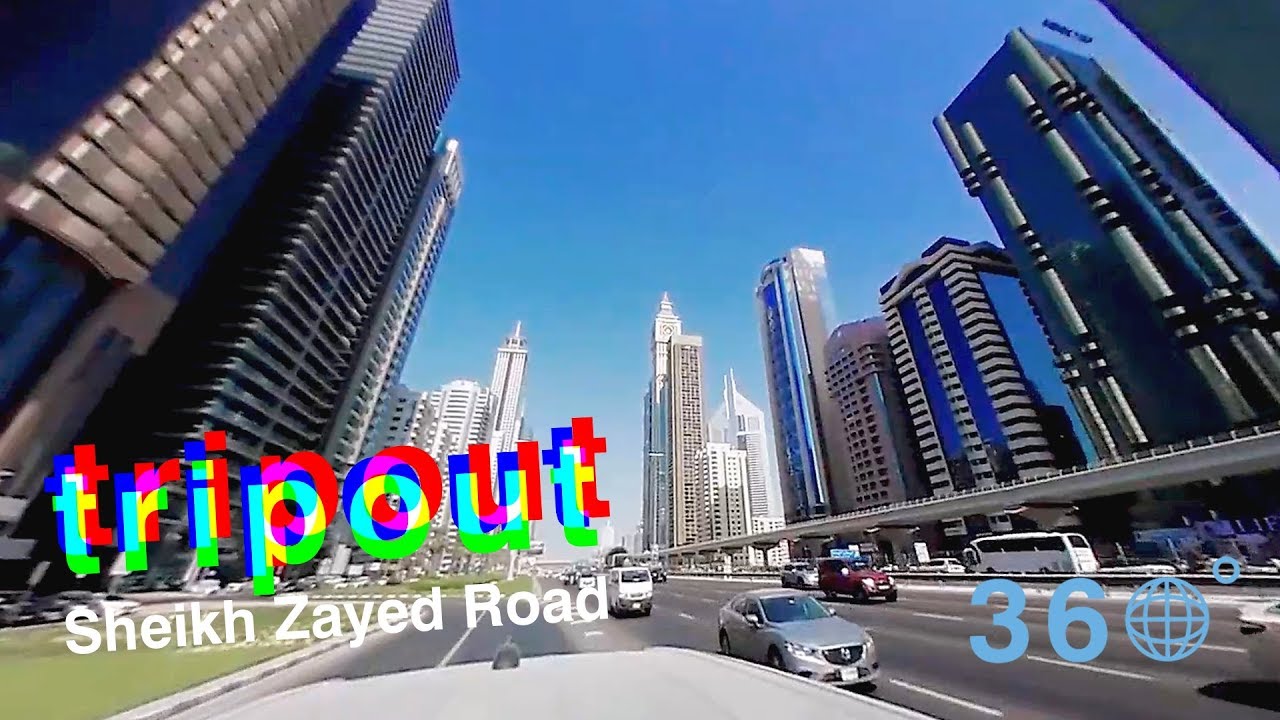 You are on the Fastest Route - Sheikh Zayed Road 360 -  TRIPOUT