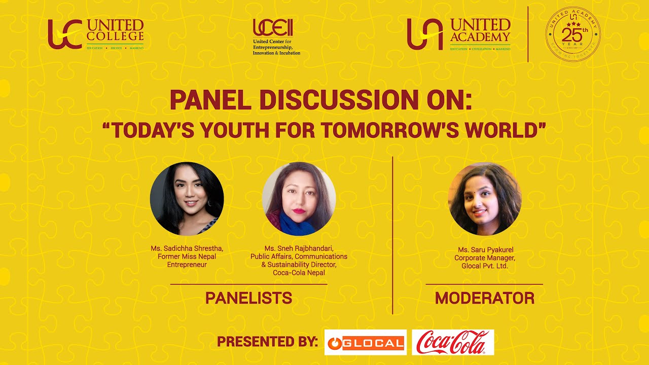 Coca-Cola Nepal Presents Youth Dialogue by Glocal Pvt Ltd at United College
