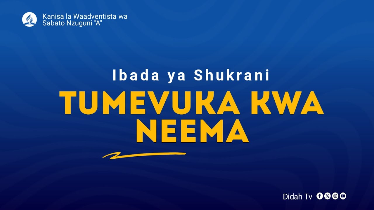 🔴#LIVE : IBADA YA MAOMBI | TUMEVUKA KWA NEEMA | NZUGUNI A SDA CHURCH