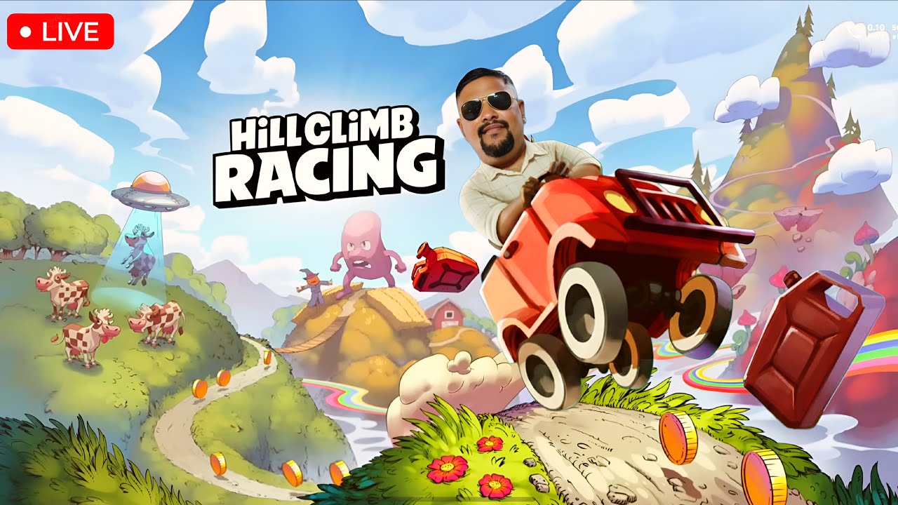 Trending on Market Hill Climb Racing #shorts #hillclimbracing