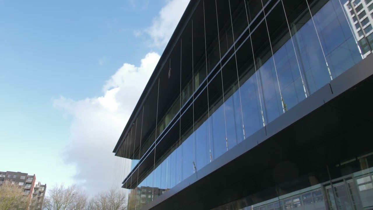 Prachtige gevelafwerking van Eurolacke bij het project Echo Delft