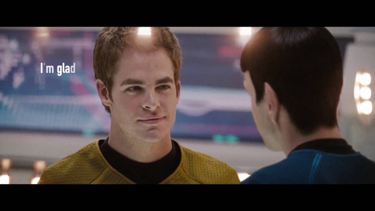 [Star Trek] Glad you came Spirk spock/kirk